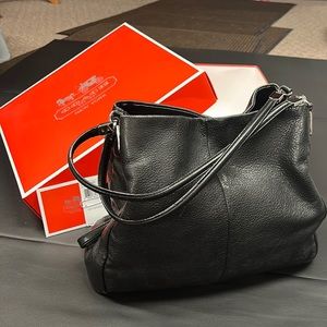 NWT Coach Phoebe Leather Shoulder Bag